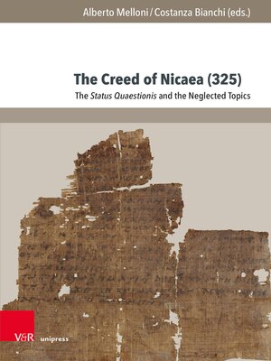 cover image of The Creed of Nicaea (325)